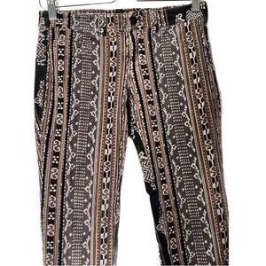 Anthropologie Pilcro & The Letter Press Patterned Corduroy Pants, Sz 26